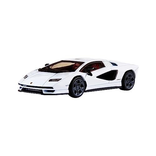 Hot Wheels Premium Lamborghini Countach LPI 800-4, Veicolo in scala 1:43, riproduzioni con licenza ufficiale per collezionisti adulti, pneumatici Real Riders, carrozzeria e telaio Metal/Metal, HMD49