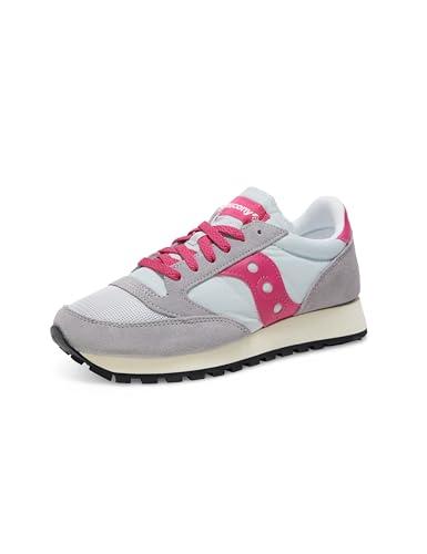 Saucony Jazz Original Vintage, Sneaker Donna, Grigio Rosa, 42 EU