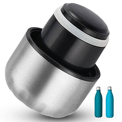 Coperchio per Bottiglia, GeeRic Originale Tappo a Bottiglia Termica 1 Litro/750ML in Acciaio Inox Ricambio Tappo Bottiglia Anti-Infiltrazione Acqua Universale Beccuccio Coperchio Diametro Interno 41MM