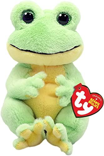Ty Beanie Bellies Snapper la Rana con gli Occhioni Verdi Glitter, i Coccolosi Animaletti di Peluche con il Pancino Morbido Originali 20 Cm T41052
