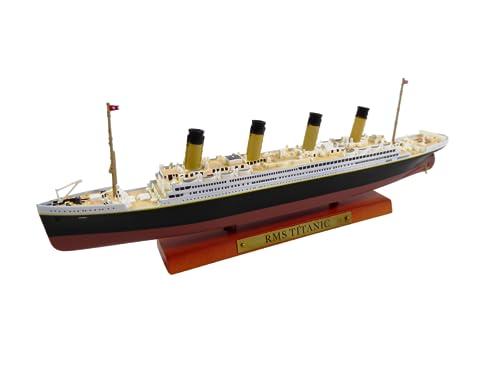 OPO 10 - Replica in Miniatura da Collezione del Famoso transatlantico RMS Titanic - Scala 1/1250 o 21,5 cm