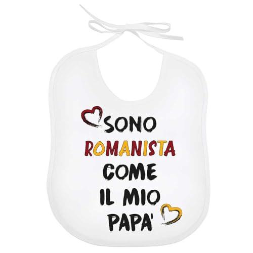 Bavaglino adatto a tifosi compatibile con la squadra preferita bavetta