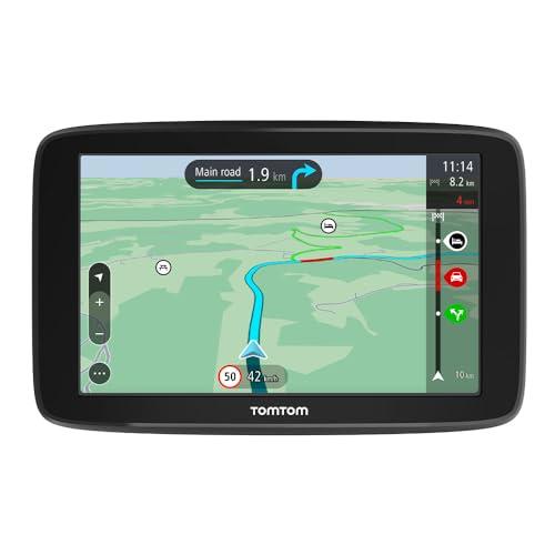 TomTom Navigatore Satellitare per Auto GO Classic, 5 Pollici, con Traffico, Tutor e Autovelox di Prova, Mappe Europa, Aggiornamenti Tramite WiFi, Supporto Reversibile Integrato