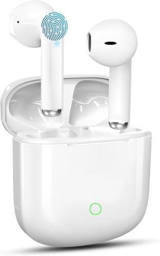 Cuffie Bluetooth,Auricolari wireless Bluetooth 5.4 In Ear Cuffiette con Cancellazione Rumore Mic,50 Ore Cuffie Wireless Stereo HiFi,IPX8 Impermeabili Cuffie Senza Fili per iOS Android Galaxy