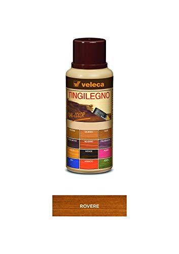 Veleca TIVAL COLOR TINGILEGNO Rovere - ml. 250 - TINGENTE PER LEGNO DA INTERNO