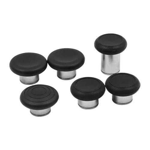 POFET Pulsanti joystick magnetici scambiabili 6 in 1 Set Controller di gioco Sostituzione levette Grip per controller Xbox One Elite Series 2