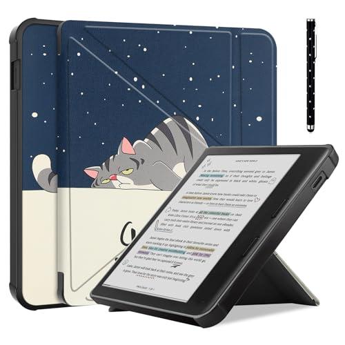Acelive Custodia Cover per Kobo Libra Color 7 Pollici eReader 2024 con Auto Sveglia/Sonno