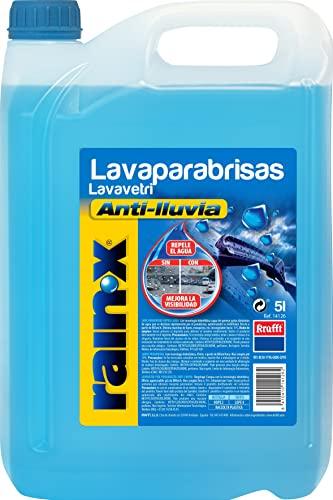 Rain-X Liquido Lavavetri Auto ‐5°C, Liquido Tergicristalli Auto Tecnologia Idrofobica REspinge l'Aqua 5L