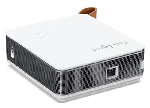 AOpen PV11 Powered by Acer DLP-LED Proiettore (FWVGA (854 x 480 Pixel) 360 LED lumen, 1.000:1 Contrasto, Keystone, 1 altoparlante da 2 Watt, HDMI (HDCP)) Business/Education