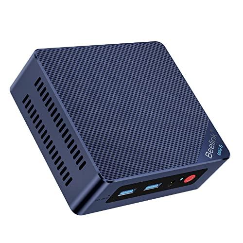 Beelink MINI-S13 Pro Mini PC, Processore Intel Twin Alder Lake-N150 (fino a 3,60 GHz), Mini Computer, 16 GB di RAM, SSD da 500 GB, Desktop da ufficio, Dual HDMI/WiFi 6/BT 5.2/RJ45/WOL