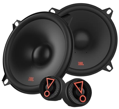 JBL Stage3 507CF sistema di altoparlanti componenti auto 2 vie 13 cm con 45 W RMS e 270 W Max, sensibilità 90 dB, 3 Ohm, woofer Plus One, tweeter edge-driven e crossover esterni