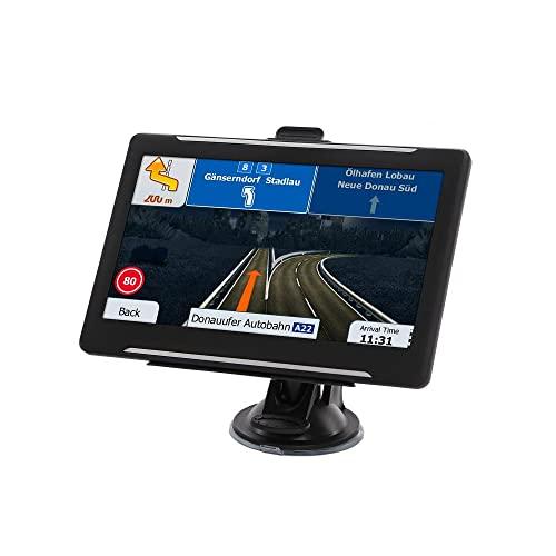 KUNFINE 7 pollici camion navigatore satellitare GPS mappe gratuite per auto HGV camion LGV Coach navigazione