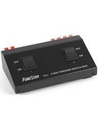 Fonestar - Altoparlanti selettore 2 uscite stereo cb-2