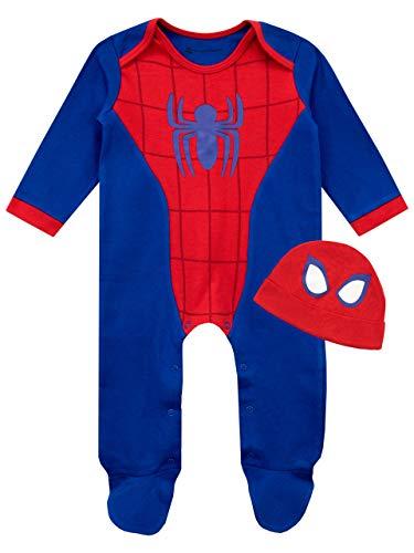 Marvel Tutine Neonato e Cappello Bambino | Body Neonato Spiderman