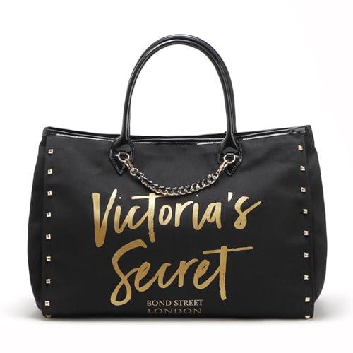 Victorias Secret Borse Tote a Mano da Donna, Grande, Borsa Messenger Nero - Angel City Bag (Nero)