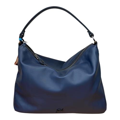 Gabs DONNA Morbida SACCA da spalla IN PELLE di prima scelta Novità CALLIOPE L (INCHIOSTRO BLU)