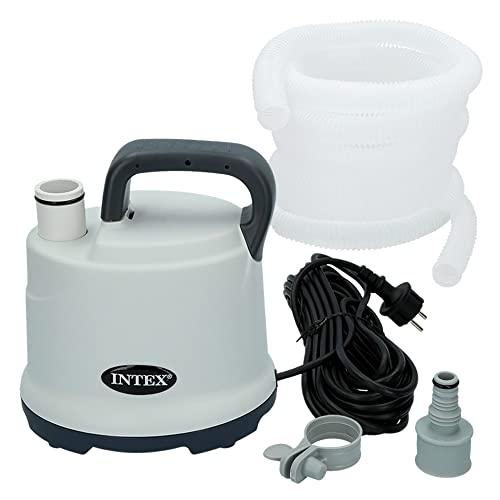 Intex 28606 - Pompa di Svuotamento per piscine, Plastica, Bianco