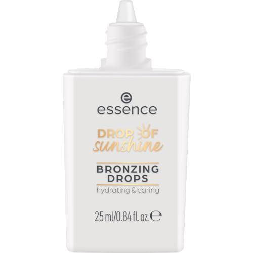 Essence Cosmetics Drop Of Sunshine Gocce Viso Effetto Abbronzante, Idratante, con Vitamine, Curativo, Naturale, Luminosa, 25 ml