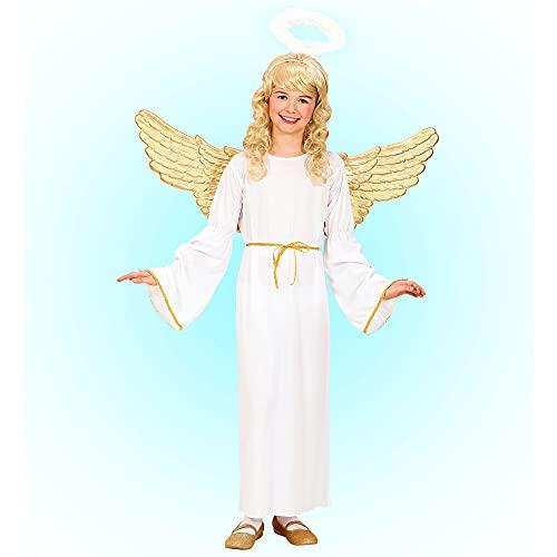 W WIDMANN MILANO Party Fashion - Costume da bambino angelo, vestito, Natale, rappresentazione della natività, costume di Natale, carnevale