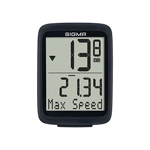 SIGMA BC 10.0 WL | ciclocomputer wireless con 10 funzioni | per i ciclisti più esigenti | facile da usare | con tasti grandi e display chiaro