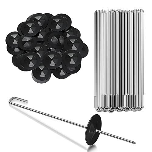 Clip di protezione del pannello solare, clip di recinzione a prova di uccelli del pannello solare, clip a rete a prova di piccione del pannello solare (50 guarnizioni autobloccanti+50 ganci a J)