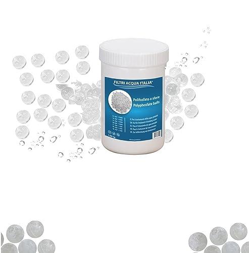 Ricarica Polifosfato a Sfere 1,00 Kg. per Filtri Anticalcare Lavatrice, Dosatori ecc.