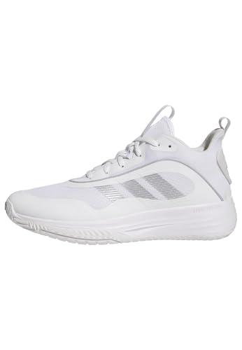 adidas Uomo OWNTHEGAME 3.0 Shoes, Ftwr White/Silver Met./Grey One, 43 1/3 EU
