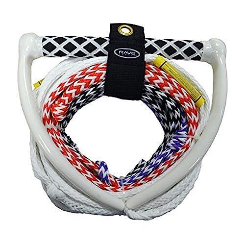 Rave 4-Section Ski Rope, Corda da Sci PRO a 4 sezioni Unisex, Multicolore, 75'