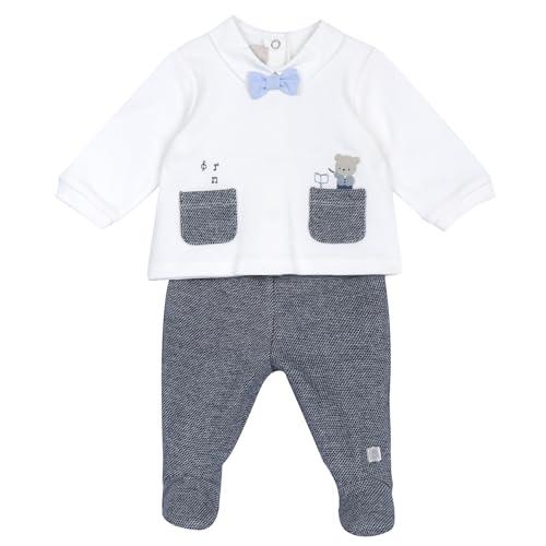 Chicco, Completo Neonato, Set Coprifasce e Ghettine in Morbida Ciniglia, Abbigliamento Bambino 0-24 Mesi, Designed in Italy