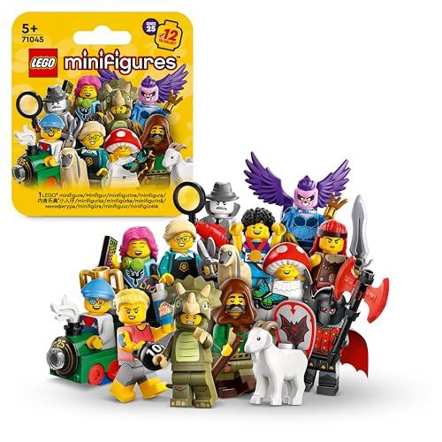 LEGO Minifigures Serie 25, Personaggi da Collezione, Set di Costruzioni per il Gioco di Ruolo, Idea Regalo per Ragazzi, Ragazze, Bambini e Bambine da 5 Anni, Scatola con 1 di 12 Figure a Caso 71045