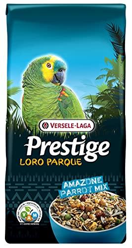 VERSELE-LAGA - Prestige Loro Parque Amazon Parrot Mix - Mix di semi arricchiti, completi e vari - 15 kg