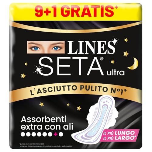 LINES SETA ULTRA EXTRA NOTTE x9 pezzi +1 in omaggio