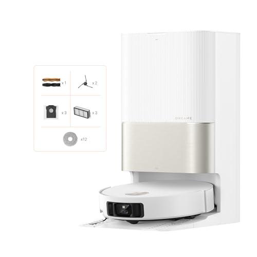 Dreame X50 Ultra Complete Robot Aspirapolvere, Rilevamento Degli Ostacoli con IA e Navigazione a 360°, Superare l'ostacolo di 6CM, Aspirazione Fino a 20000 Pa, Doppia Spazzola Antigroviglio