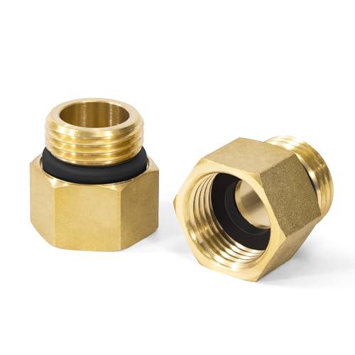 Riduttori di Raccordi in Ottone, 2 Pezzi 1/2