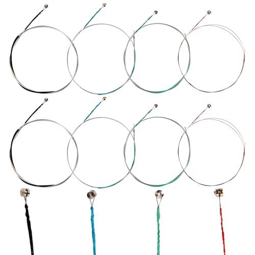 2 x Corde Per Violino 4/4 (G-D-A-E) Corde Classiche In Argento,Universale Corde Per Violino