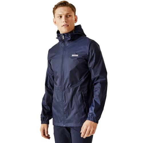 Regatta Pack It III, Giacca impermeabile Uomo, Blu (Navy), 2XL