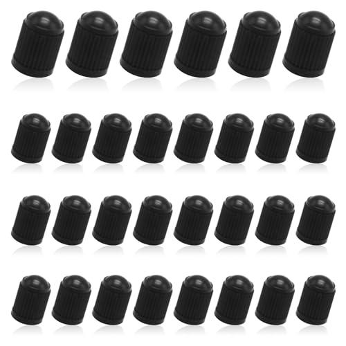 Tappi per valvole auto, 30 pezzi, universali per pneumatici auto, in plastica, per pneumatici stabili, biciclette
