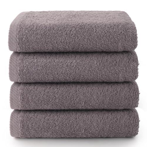 Top Towel - Plus - 4 Toallas Bidet o Viso - Set di Asciugamani - Asciugamani da bagno - 100% Cotone
