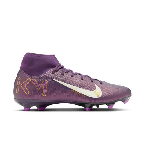 NIKE ZM Superfly 10 ACAD KM FG/MG, Sneaker Uomo, Grand Purple/Pale Ivory, 43 EU