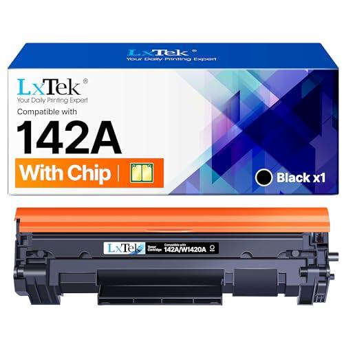 LxTek 142A Toner Con Chip Compatibili per Toner HP Laserjet M140W per HP 142A W1420A 142X W1420X per Laserjet Pro M110w M110 MFP M140w M140 M139w M139 (Nero, 1-Pack)