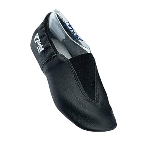 Anniel 2038 Scarpe da Ginnastica Artistica in Pelle. 100% Made in Italy (34, Nero)