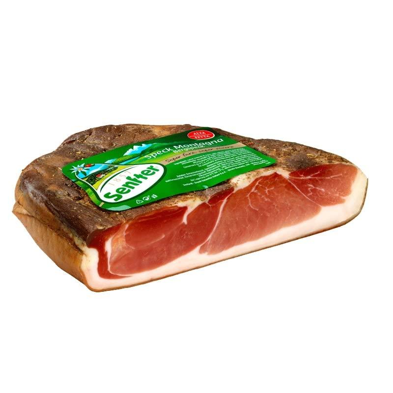 Speck di Montagna SENFTER 2,2/2,4 Kg circa - prima scelta, autentica specialità