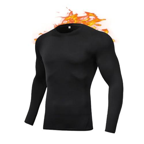 Channo Maglia Termica Uomo Manica Lunga - Intimo Termico Uomo Perfetto per l'inverno