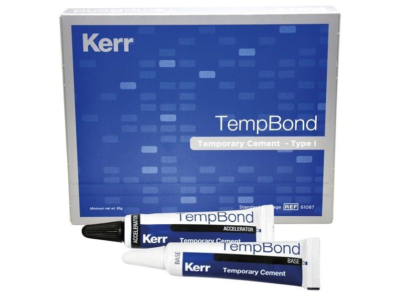Cemento dentale per provvisori e corone Temp-Bond con eugenolo 50 g base e 15 g acceleratore