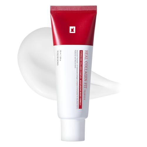 TOSOWOONG Real Collagen Fit, Maschera Viso Peel Off al Collagene Idrolizzato, Effetto Elasticità e Idratazione, Pelle luminosa, Skincare coreana, 50ml