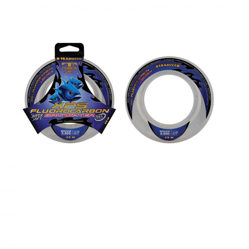Filo Pesca Fluorocarbon Filo Finali Trabucco Xps Saltwater 50 Mt. (0,12)