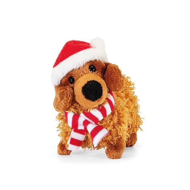 Sw Col Bassotto Natale | Animali peluche idea regalo | 5x9x11 cm taglia XXS | Sweet Collection | modello 52257