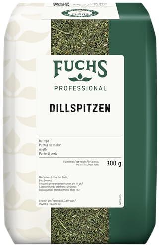 Fuchs Professional - Punte di aneto | Ideale per salse, piatti a base di verdure o pesce | Qualità professionale per consumatori sfusi | 0,3 kg in sacchetto riciclabile