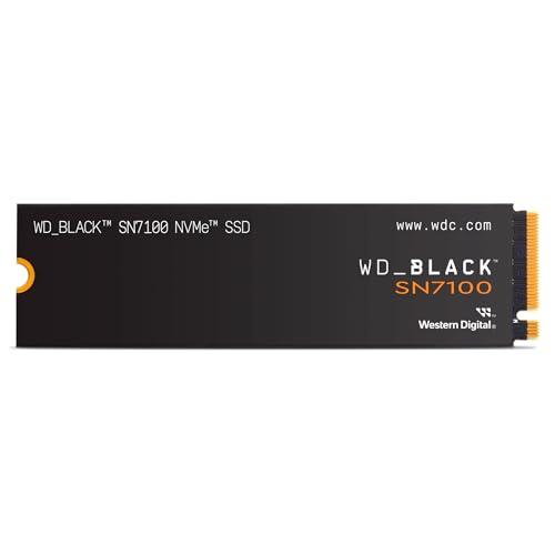 WD_BLACK SN7100 500GB NVMe SSD Interno, M.2 2280, velocità di lettura fino a 6800 MB/s, Next Gen TLC 3D NAND, WD_BLACK DASHBOARD, Progettata per i laptop e i dispositivi portatili da gaming
