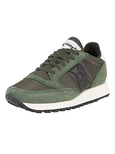 Saucony Jazz Original Vintage, Scarpe da Ginnastica Uomo, Dark Green Black, 43 EU